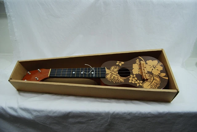 KC Hawaii Brown Aloha 21" Toy Ukulele