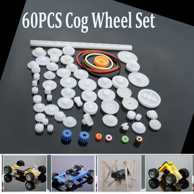 Geschenke Cog Rad Gang Rolle Mechanische Modell Motor Roboter / Plastik Toy New