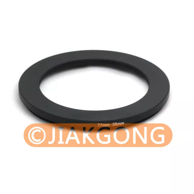 77mm-58mm 77-58 Step Down Filter Ring Stepping Adapter