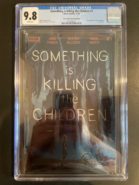 SOMETHING IS KILLING THE CHILDREN #1 CGC 9.8 **Dell’Edera FOIL VARIANT* RARE! NM