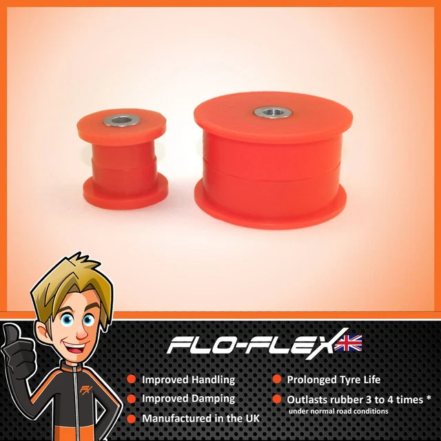 FORD FOCUS MK1&RS Front Engine Mount Bush Kit in Poly Polyurethane Flo