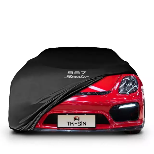 987 BOXSTER (2004-2012) Indoor and Garage Car Cover Logo Option Dust Proof