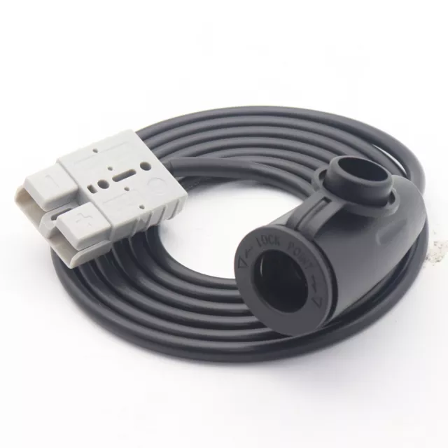 For 50A Anderson Plug to Cigarette Socket Adapter Cable Lead 12/24 Volt Direct