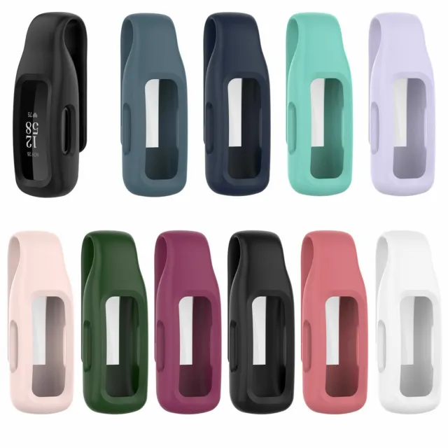 Schützende Silikon Clip auf Fall Abdeckung Schutz für Fitbit Inspire 2
