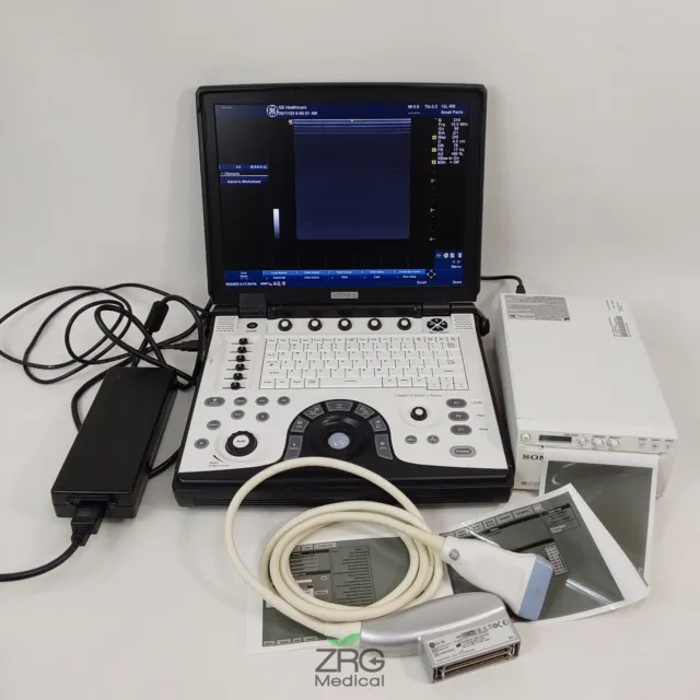 GE LOGIQ E BT12 Shared Service Ultrasound with 12L-RS Probe