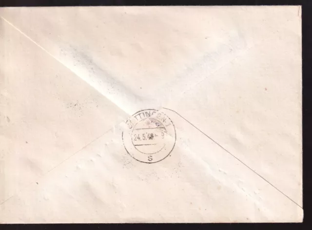 Gem.Ausg. Mi. 970 PF ähnl. IX, 969,946, R-FDC, Hannover 22.5.48, Mi. 350,00 3