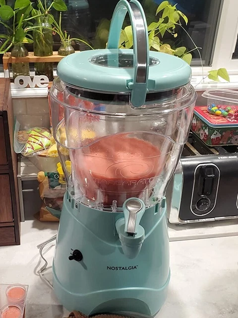 Retro Frozen Drinks Machine Margarita Slush Maker Home Bar Ice Crusher Blender