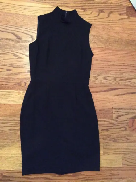 Donna Morgan Black Sleeveless Cocktail Dress lined, Size 8