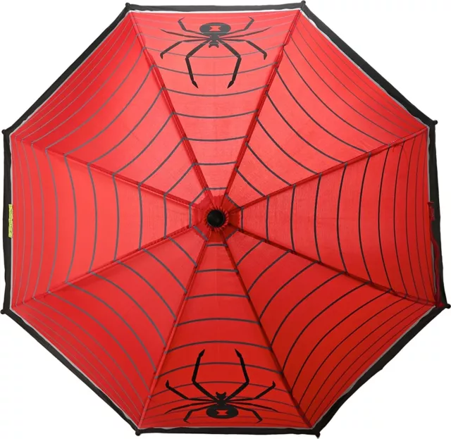 Western Chief 176670 Kids Boys 'Spider Web' Classic Umbrella Red Size 22" 3