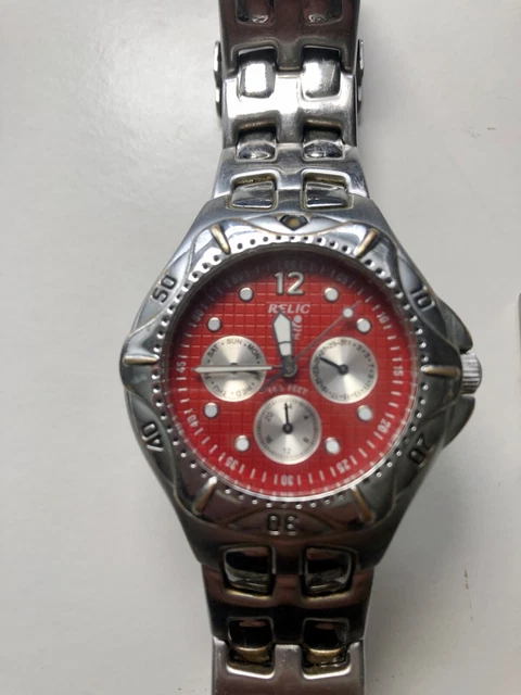 NEW RELIC BY Fossil Men s Auburn Stainless Steel Watch Zr77247 R8