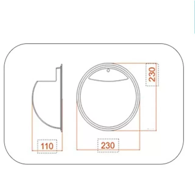 Hanging Wall Fish Tank Mounted Clear Bowl Bubble Aquarium Terrarium Goldfish Box 7