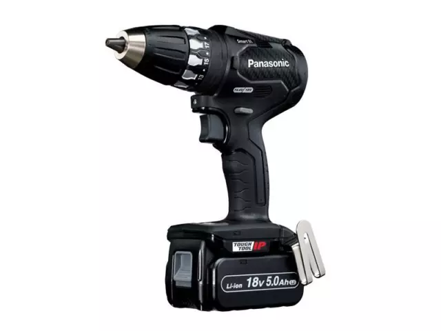 Panasonic Combi Drill Driver 18V 2 x 5.0Ah Li-ion Smart Brushless EY79A3LJ2G31