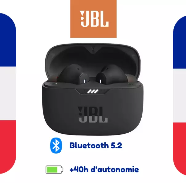 🔥 JBL Ecouteurs Tune 230NC TWS Sans Fil Bluetooth Sport Casque Antibruit ✅