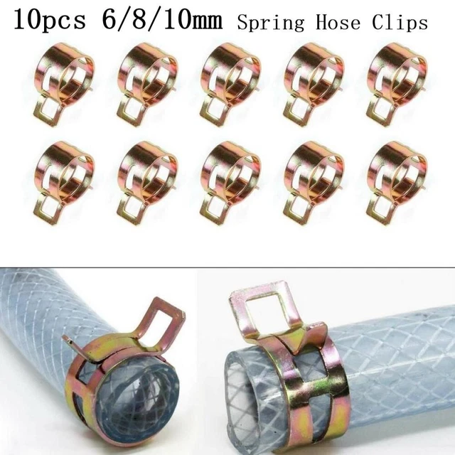 Ressort Tuyau Clip Ressort Tube Clip Tout Neuf Acier Inoxydable Adapté Parts