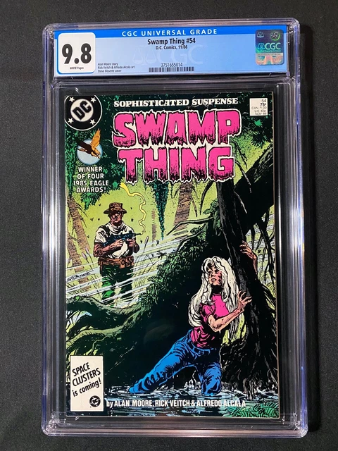 Swamp Thing #54 CGC 9.8 (1986) - Alan Moore story