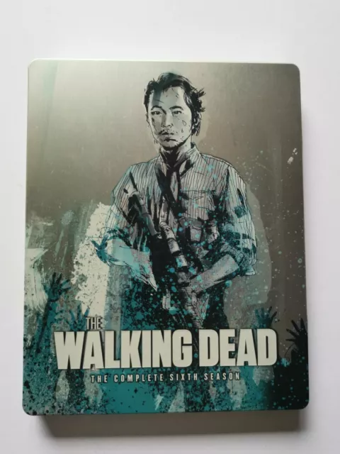 The Walking Dead Season 6 Blu-Ray Steelbook Zavvi Jock Artwork Limited Edition