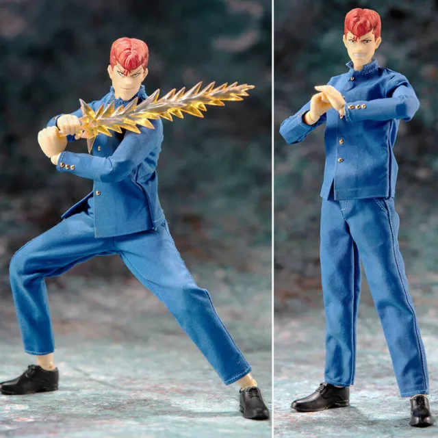 GT Model Kuwabara Kazuma YuYu Hakusho 6'' PVC Figure Model Statue Toy Dolls Gift