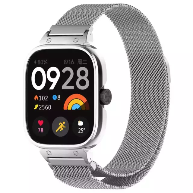 Custodia protettiva con bracciale per Xiaomi Redmi Watch 4 Bizon cinturino agitatore bracciale