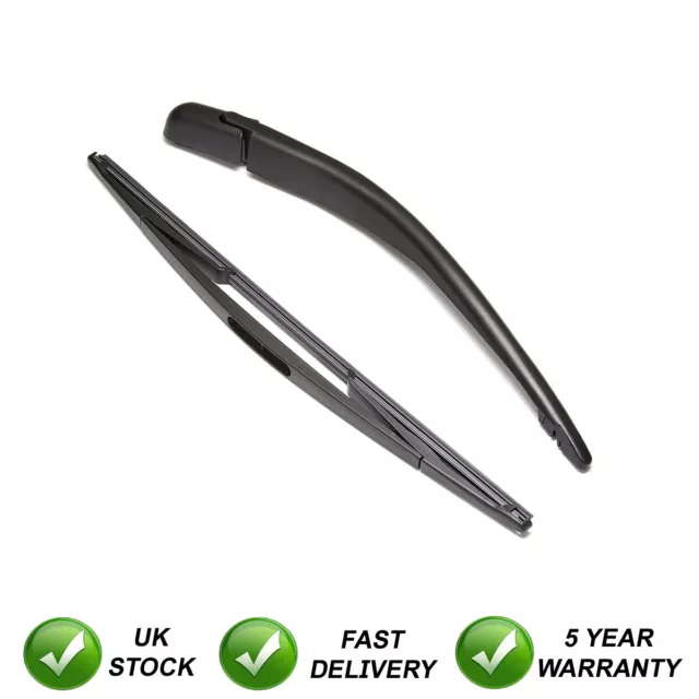 Windscreen Wiper Arm + Blade Rear For Vauxhall Opel Zafira (1999-2005)