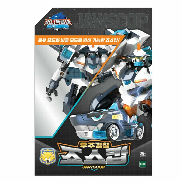 MINI FORCE ANIMAL Tron JAWSCOP Ranger Space Police Transformer Robot