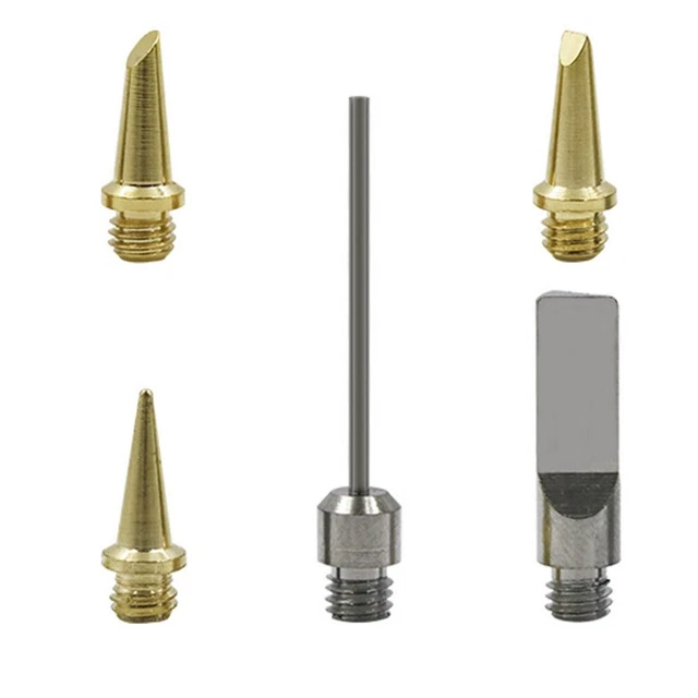 Kit de nettoyage pour pointes de soudage, nettoyant pour carburateur et buse de chalumeau (12 fils plus une plate