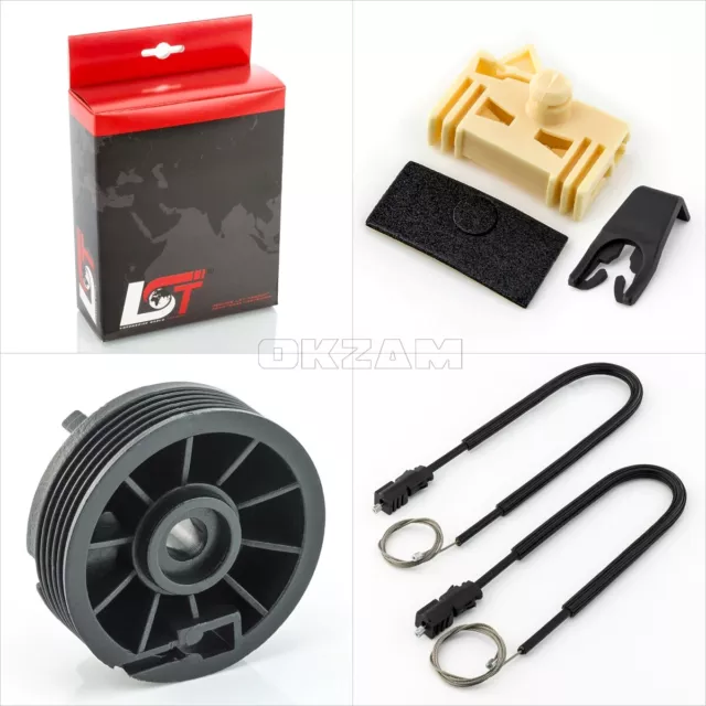 Vorne Links Fensterheber Reparatursatz für Renault Clio 2 II 2/3 Türen