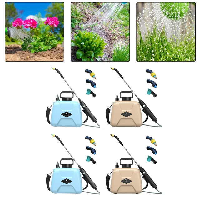Support Mural Pour Pulvérisateur - Organisateur Jardin, Garage, Pour Bidons Ronds Jusqu'à 9,5L