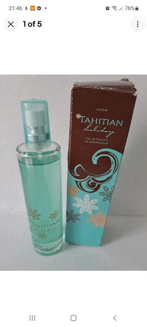 AVON TAHITIAN HOLIDAY 50ml EDT 50ml NEW BOXED- DISCONTINUED
