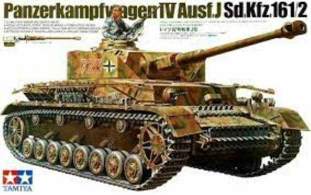 Maquette de char allemand Panzerkampfwagen IV Ausf.J à assembler au 1/35 de...
