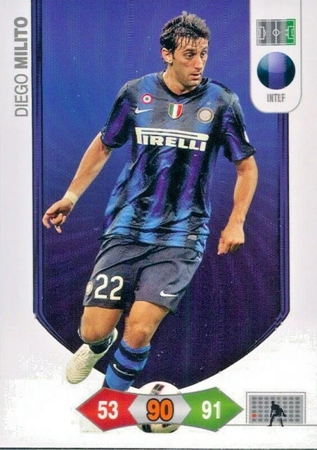 ディエゴ・ミリート Diego Milito Panini Immaculate Soccer 直書き