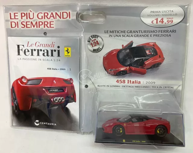 1:24 Ferrari 488 GTB - BBurago - “Le Grandi Ferrari” by Centauria