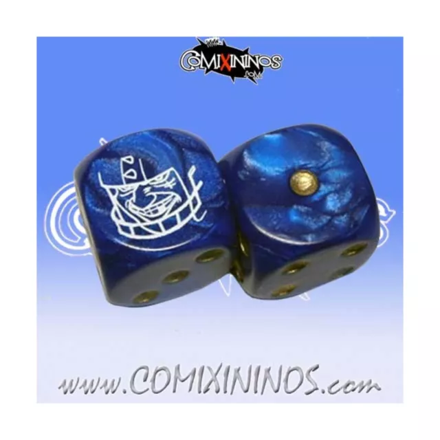 Comixininos Fantasy Football Dice Human d6 Set (2) New