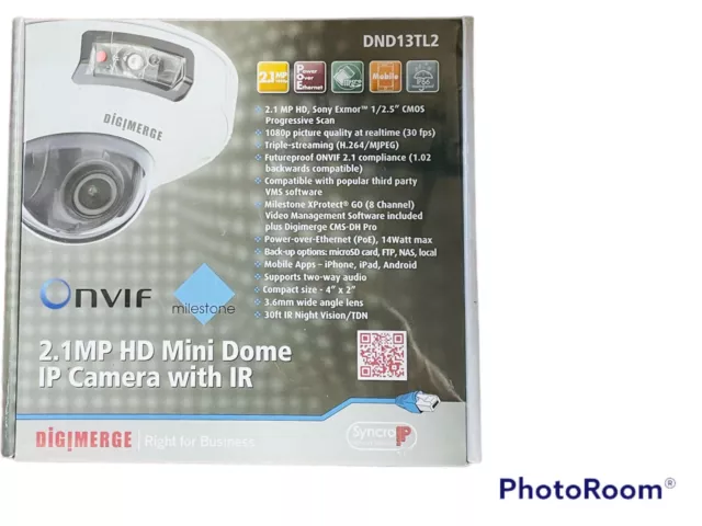 Digimerge Mini Dome Camera DND13TL2 2.1MP