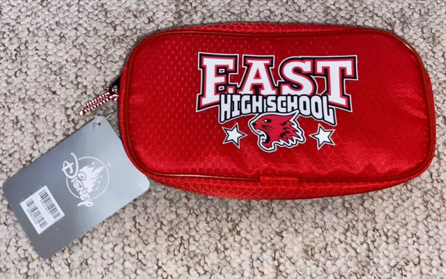 Disney Official Store High School Musical Red Pencil Case. Brand New!