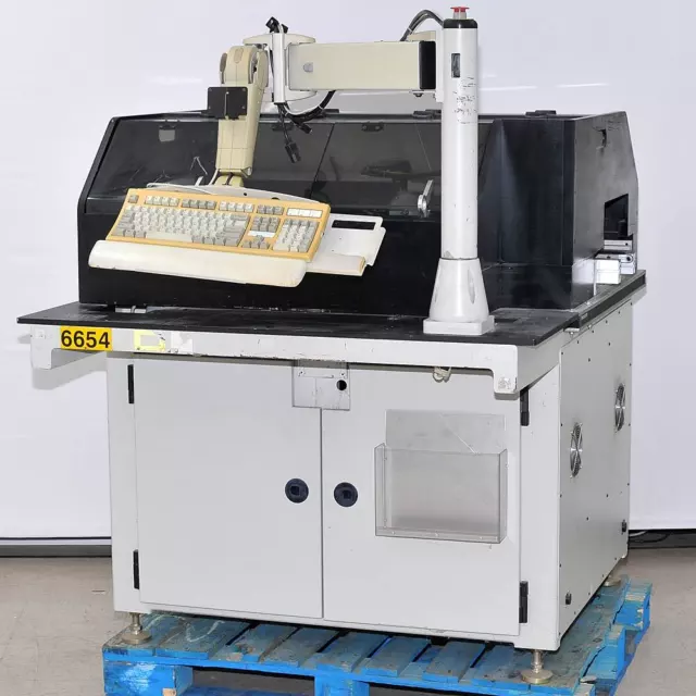 Automatic PCB Inspection System Parker XY Linear 50x25cm Travel Open Conveyor