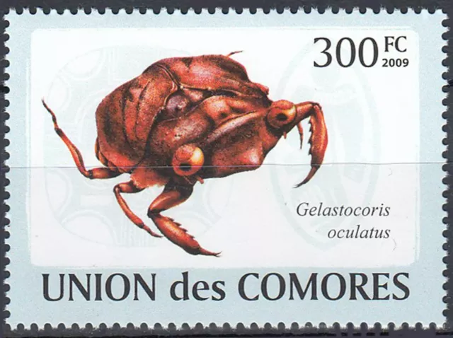 Komoren postfrisch MNH Käfer Insekt Tier Natur Krötenwanze Wanze Amerika / 44