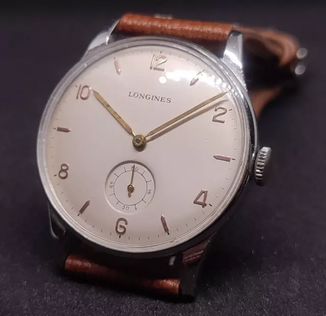 LONGINES EFCO REF. 5356 mm 35 Cal. 12.68Z VINTAGE 1950 acciaio carica manuale EUR 600 00 PicClick IT