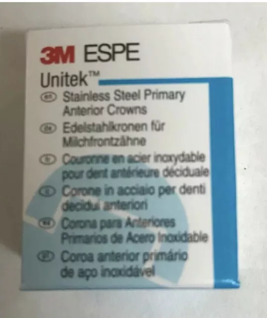 3M ESPE 907053 Unitek Stainless Steel Primary Anterior Crowns 3 Lower Cuspid