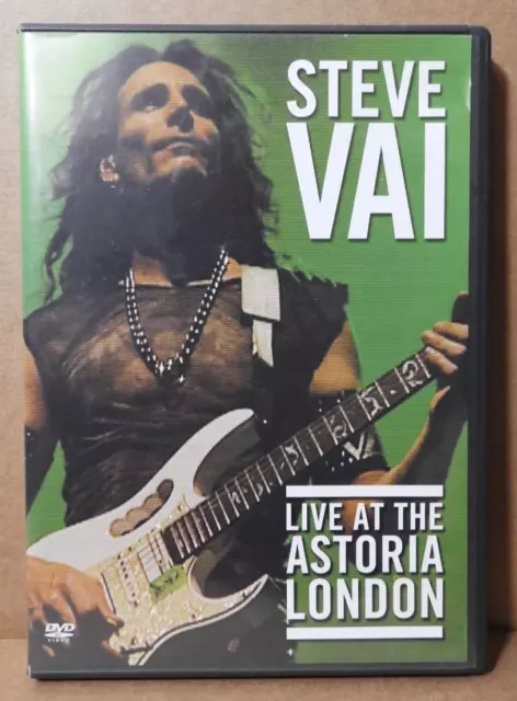 STEVE VAI "Live At The Astoria London" 2003 (LIGHT WITHOUT HEAT)  DVD EX/EX!