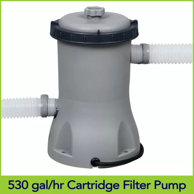 530 gal GPH Bestway Flowclear Filter Pump For Above Ground Swimming Pools 58383