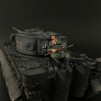 Archivo 3D VK45.01(H) Tiger Tank Prototype Vorpanzer a escala 1/35 para
