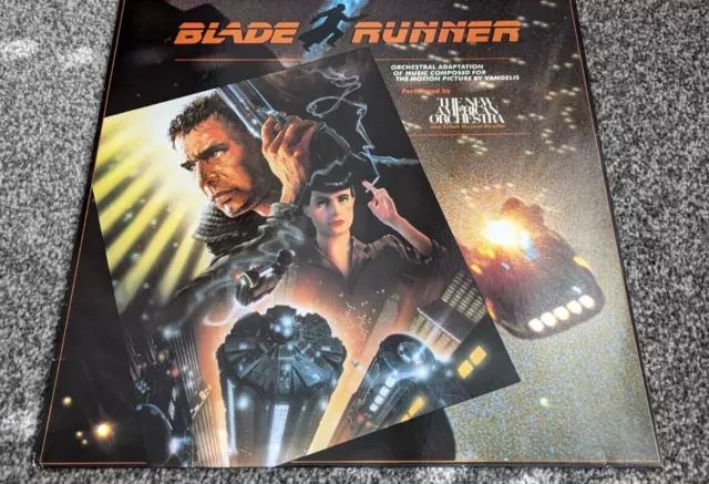 Vinyl LP BLADE RUNNER Movie Soundtrack WEA K 99262 Ex Con VINYL