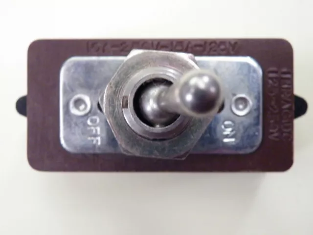 DPST Toggle Switch On-Off UK Made England NSF 10A 250V   51g  CV03 2