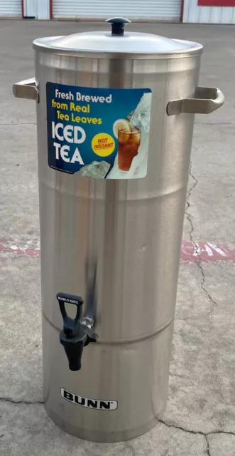BUNN Bunn-O-Matic TDS-5 5 Gallon ICED TEA & COFFEE DISPENSER w/Lid UNUSED COND
