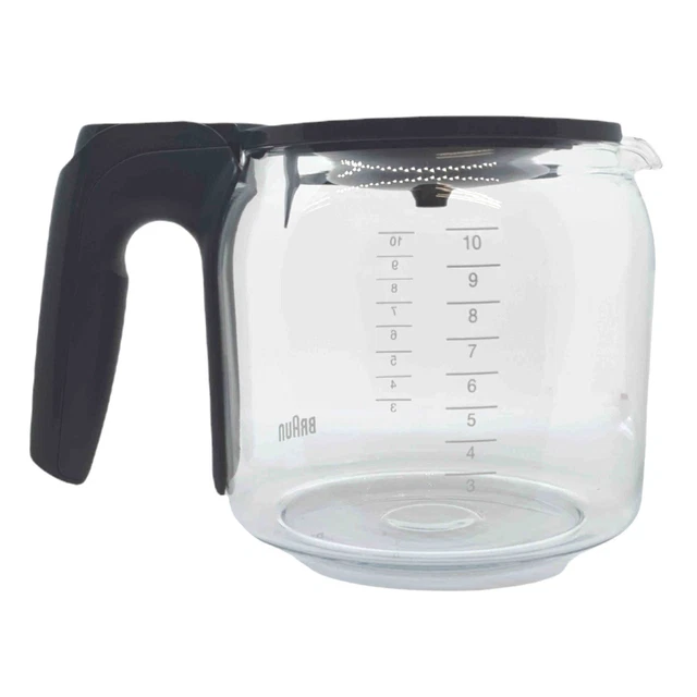 Braun Glaskanne PurEase kpl. KFK3120 KF3120 KF3100 10Tassen Typ 3108 Pur Ease