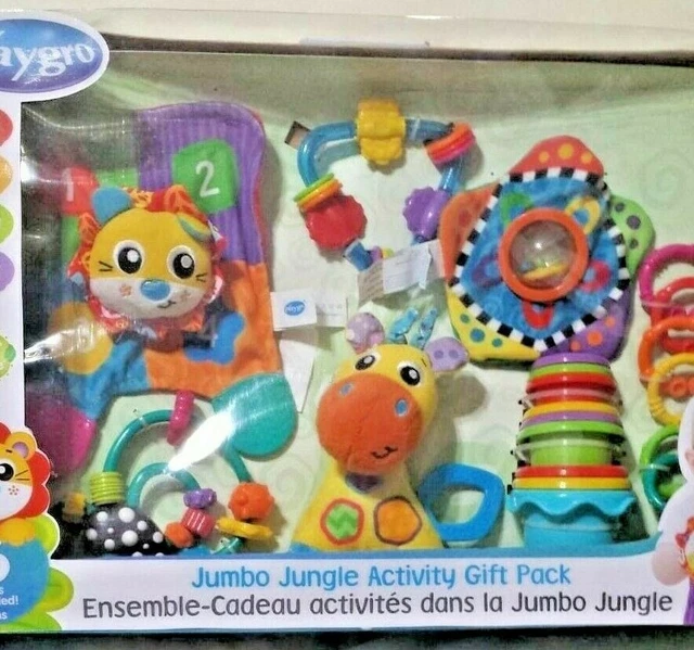 NWT! Jumbo Jungle Activity Gift Pack  Age 0+ BPA, PVC, Phthalates Free.