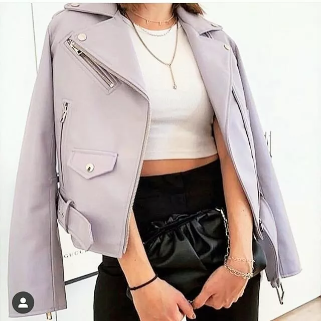 Giacca lilla hotsell zara