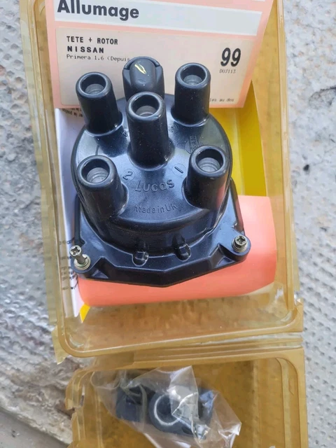 Kit tete allumeur avec rotor doigt Renault Dacia original OEM