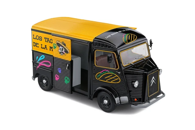 Modèle Réduit 1/43 CITROËN Type H Long - Fourgon Utilitaire 1954 - Marque IXO Altaya - Neuf