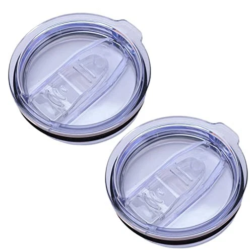 Paquete de 2 tapas de vaso Wotermly de 20 oz de repuesto a prueba de derrames resistente a salpicaduras L...